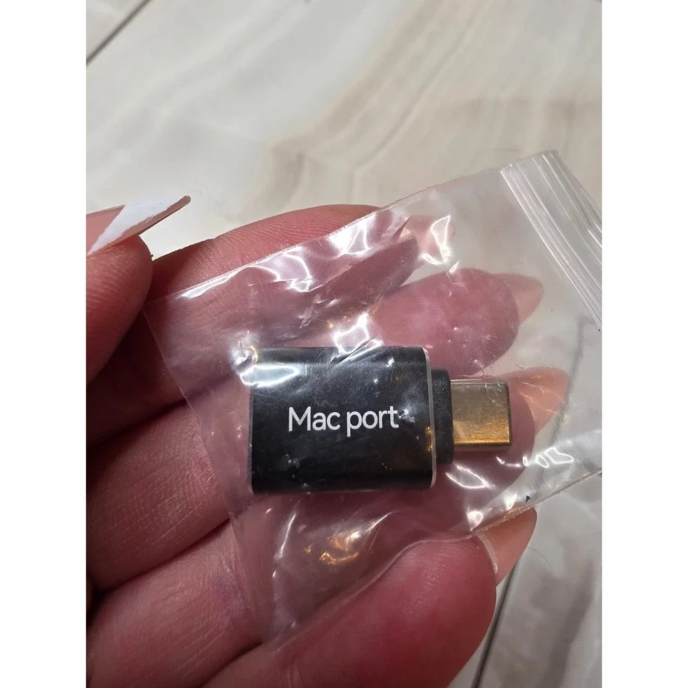 Mac port USB-C to USB 3.0 Adapter Male Type-C to Female USB OTG Dongle Black